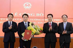 Bộ Thông tin và Truyền thông có Thứ trưởng 8X