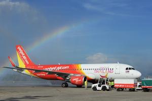 Vietjet nhận thêm tàu bay mới, tiếp tục mở rộng mạng bay tại Thái Lan