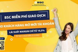 BSC miễn phí giao dịch chứng khoán