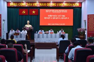 Cử tri quan tâm tới thực hiện đề án chính quyền đô thị