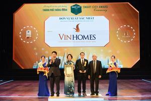 Vinhomes Ocean Park đạt giải thưởng danh giá nhất “Thành phố thông minh 2020”