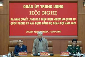 Tăng cường sự lãnh đạo tuyệt đối, mọi mặt của Đảng đối với Quân đội