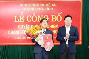 Nghệ An: Ông Chu Thế Huyền được bổ nhiệm làm Chánh thanh tra tỉnh