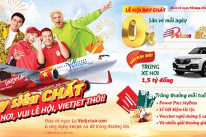 Vietjet giới thiệu chương trình khuyễn mãi lớn nhất năm
