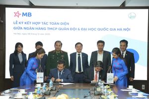 MB ký kết hợp tác toàn diện với Đại học Quốc gia Hà Nội