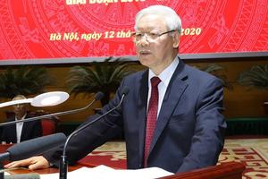 Tổng Bí thư, Chủ tịch nước: Cán bộ phải biết xấu hổ khi bản thân và người thân tham nhũng