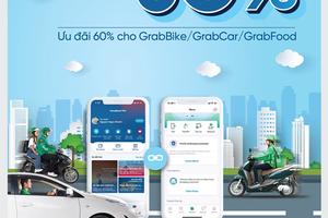 Tặng mã iPay Grab lên đến 280.000 đồng cho khách hàng sử dụng VietinBank iPay Mobile