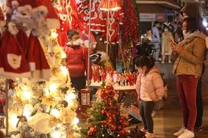 Thị trường mùa Giáng sinh: Giá cả tăng nhẹ, sức mua không mạnh
