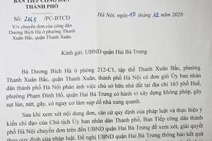 Buông lỏng quản lý trật tự xây dựng làm phát sinh đơn thư vượt cấp