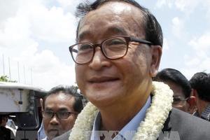Campuchia: Ông Sam Rainsy bị kết án vắng mặt 4 năm tù