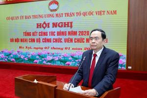 Chủ tịch Ủy ban Trung ương Mặt trận Tổ quốc Việt Nam: Chúng ta vui mừng và có quyền tự hào