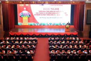 Hải Phòng: Triển khai nhiệm vụ phát triển kinh tế - xã hội năm 2021
