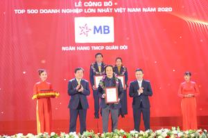 MB vào TOP 30 doanh nghiệp lớn nhất Việt Nam