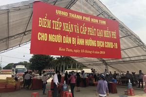 Cứu trợ đột xuất cho trên 36,4 ngàn hộ nghèo và hộ cận nghèo

