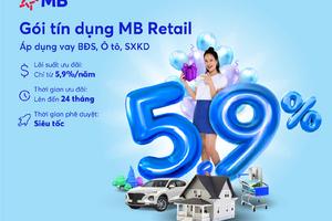 MB tung gói tín dụng ưu đãi lên đến 50.000 tỷ đồng