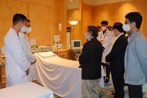 Chuẩn bị phương án bảo đảm y tế phục vụ chương trình nghệ thuật chào mừng thành công Đại hội Đảng