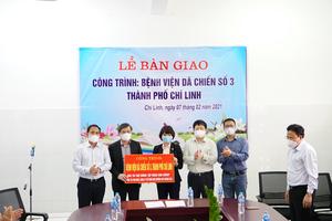 Sun Group chính thức bàn giao Bệnh viện Dã chiến số ba tại Hải Dương 