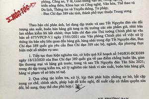 Ai chịu trách nhiệm khi Công ty Út Tuyết Mai buôn bán hàng hoá giả mạo nhãn hiệu?