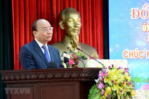 Thủ tướng Nguyễn Xuân Phúc thăm, chúc Tết các đơn vị tại Đà Nẵng