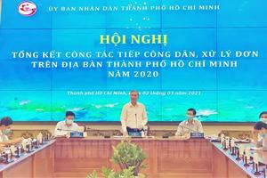 TP HCM: Cần tăng cường thanh, kiểm tra công tác tiếp công dân, giải quyết khiếu nại, tố cáo