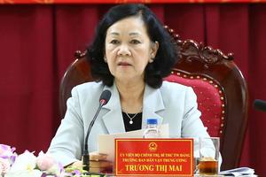 Nhiệm kỳ thứ 6, nữ Ủy viên Bộ Chính trị được giới thiệu ứng cử đại biểu Quốc hội