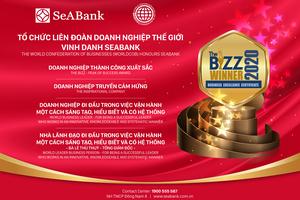 Tổ chức Liên đoàn Doanh nghiệp Thế giới trao tặng SeABank 4 giải thưởng danh giá