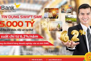 HDBank tiếp tục giảm sâu lãi suất vay gói Swift SME 5.000 tỷ đồng