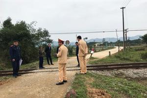 Thanh tra Sở GTVT Hà Tĩnh: Bảo đảm an toàn cho những chuyến tàu 