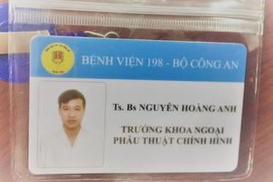 Giả danh bác sỹ Bệnh viện 198, Bộ Công an để lừa đảo gia đình bạn gái