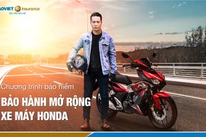 Tăng lợi ích với gói bảo hành mở rộng xe máy HONDA của Bảo hiểm Bảo Việt