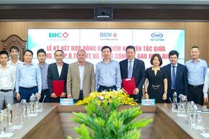 Bảo hiểm BIDV (BIC) và TMT ký kết hợp đồng bảo hiểm nguyên tắc