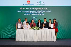 Nova Consumer Group mang Bữa xế học đường tới 5.000 học sinh tiểu học
