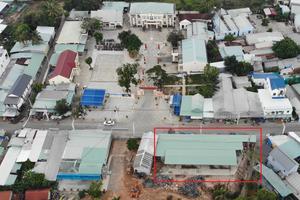 Ngang nhiên xây dựng không phép trước UBND xã Gành Dầu