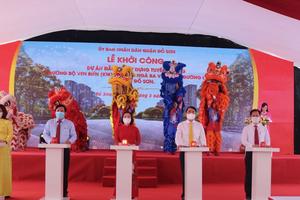 Khởi công dự án đường bộ ven biển đến ngã ba Vạn Bún đường Lý Thái Tổ
