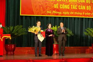 Ông Trần Lưu Quang giữ chức Bí thư Thành ủy Hải Phòng
