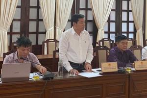 Phó Tổng Thanh tra Chính phủ Trần Văn Minh chủ trì công khai kết luận thanh tra tại Thừa Thiên Huế