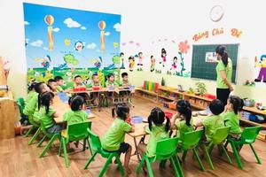 Học sinh mầm non nghỉ học để phòng tránh COVID-19