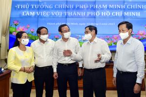 Thủ tướng Phạm Minh Chính: TPHCM phát triển chưa thực sự xứng tầm vai trò, vị trí, lợi thế cạnh tranh