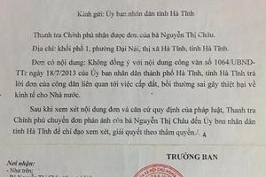 Sở TN&MT xin gia hạn thêm thời gian