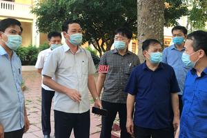 Chủ tịch Đỗ Minh Tuấn chỉ đạo truy vết các trường hợp nguy cơ lây nhiễm Covid 19