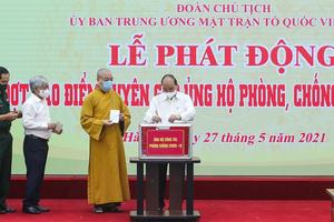 Toàn dân nâng cao tinh thần “chống dịch như chống giặc” để sớm dập dịch
