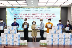 Công đoàn PV GAS triển khai các chương trình phòng dịch Covid-19 