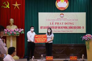 Tập đoàn BRG ủng hộ 1 tỷ đồng và 20.000 khẩu trang vải kháng khuẩn cho tỉnh Hà Nam, Bắc Giang