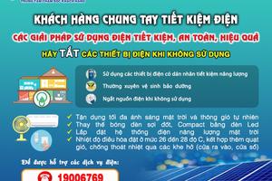 Lượng tiêu thụ điện tại miền Bắc tăng kỷ lục