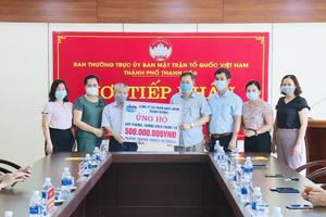 Công ty Nước mắm Thanh Hương ủng hộ 500 triệu đồng phòng chống COVID-19