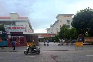 Hà Tĩnh: Cán bộ Bệnh viện Đa khoa tỉnh dương tính với Covid-19