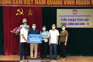 Công ty Xuân Thiện và Tân Thành 1 ủng hộ 6,2 tỷ đồng phòng chống dịch COVID-19