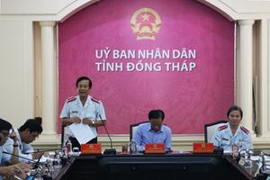 Chủ tịch Đồng Tháp giao Thanh tra tỉnh thực hiện các công việc theo văn bản của Thanh tra Chính phủ

