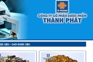 Vi phạm quy định về nhãn hàng hóa và an toàn thực phẩm, Công ty Cổ phần Dược phẩm Thành Phát bị phạt