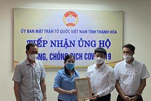 Sun Group ủng hộ Thanh Hóa 10 tỷ đồng phòng chống dịch Covid-19